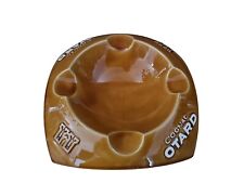 Gros Cendrier Publicitaire Cognac Otard Faïence Proceram France Vintage