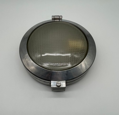Lampe hublot vintage chrome - vintage,