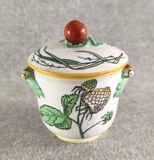 POT A CRÈME CRÉMIER CERAMIQUE FAIENCE CREIL ET MONTEREAU SERVICE " LEGUMES" 2/5