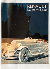 Renault - Affiche - La 40 CV