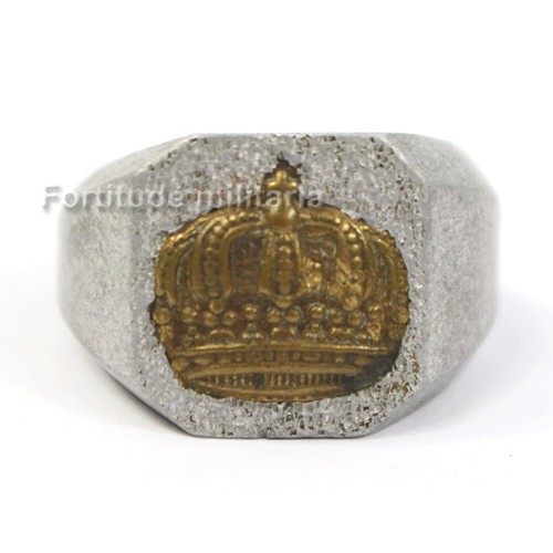 Bague artisanale couronne - bague,