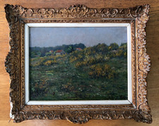 Jules DUBOIS (1888-1958) / Peinture représentant un paysage printanier. 50X35 cm