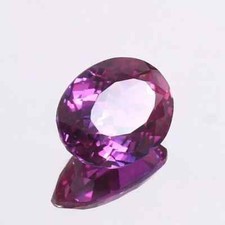 Naturel Forme Ovale Violet