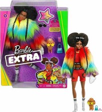 NRFB 2020 Poupée BARBIE EXTRA #1  AA afro  Shine bright 15 éléments GVR04