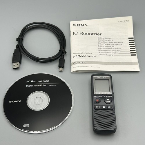 Sony px820 dictaphone - sony,