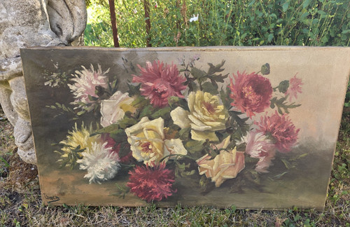 Tableau ancien peinture - tableau,