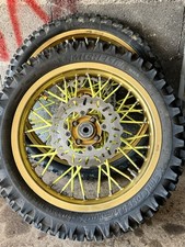 grande Roues Avant Arrière 85 Rm 85 Yz Bud Racing Pneu Michelin 