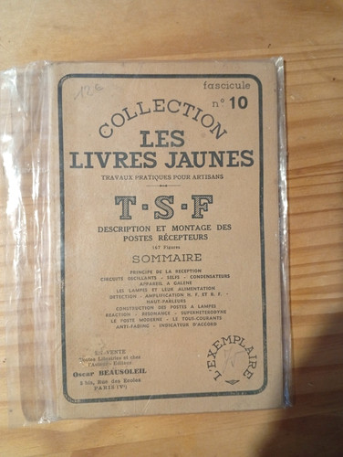 Les livres jaunes tsf n - ,