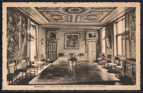 Cpa rixensart château des - rixensart,,