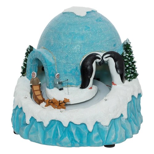 Village noël igloo - de, 21cm