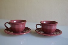VARAGES PROVENCE FRANCE LOT DE 2 GRANDES TASSES EN FAIENCE