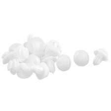 20 Clips Pcs plastique blanc