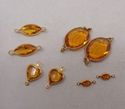 Lot perles anciennes en - 8,