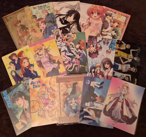 Lot cartes shitajiki - 15,