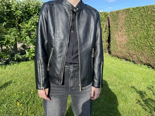 Veste cuir femme - cuir,