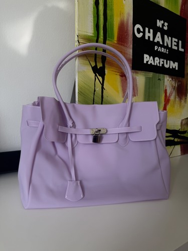 Lavender jelly bag - jelly, pvc