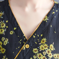 Femme Ethnique Floral Robe