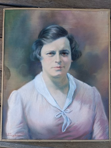 Portrait femme ancien au - portrait,