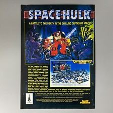 Space Hulk Warhammer 40,000 Genestealers Jeux Workshop Vintage Rétro Annonce