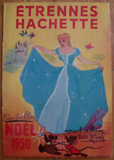 CENDRILLON ETRENNES HACHETTE 1950 Catalogue Livre Enfants Collection Hachette