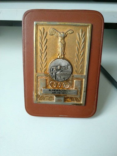 Trophee bronze billard 1974