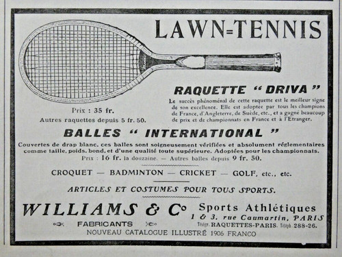 Publicité presse 1906 - publicitÉ,