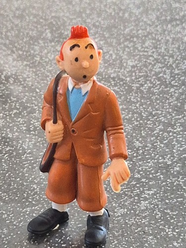 Figurine tintin fusil - figurine,