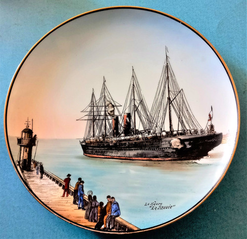 Assiette porcelaine co - *assiette, porcelaine*h&co