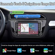 Autoradio 2 din, écran 7" pour VW Golf, Passat, Seat, Touran, Skoda, XTMT72C