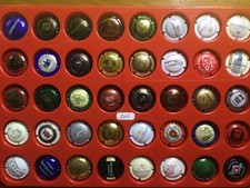 Lot P206 de 40 capsules vendues sans le plateau.