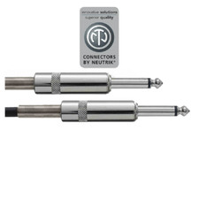 Câble Jack 6,35 Mâle Mono