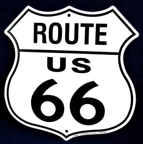 Route shield made - route, 66