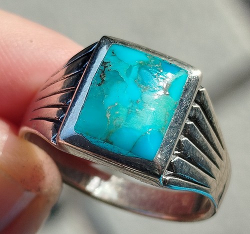 56g bague turquoise - bague,