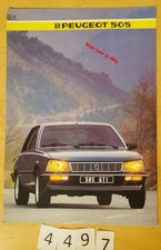 PEUGEOT 505 GL GLD GR GRD SR