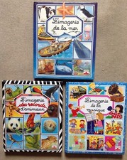 Lot 3 Livres Imagerie : la MER, LES RECORD D'ANIMAUX, LA MUSIQUE 