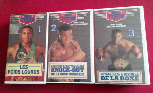 Lot vhs video mike tyson - lot,