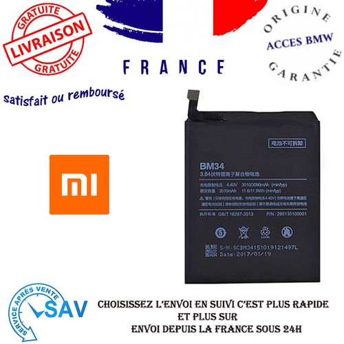 Bateria original xiaomi bm34 - bateria,