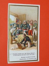 CHROMO 1900-1914 BISCUITS VIGNALS LYON BONS MOTS MARCEAU GENERAL JOURDAN 1796