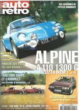 AUTO RETRO N°258 ALPINE A110