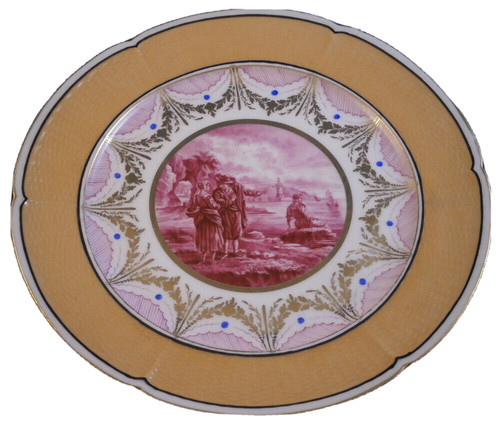 Assiette scénique - scénique, en