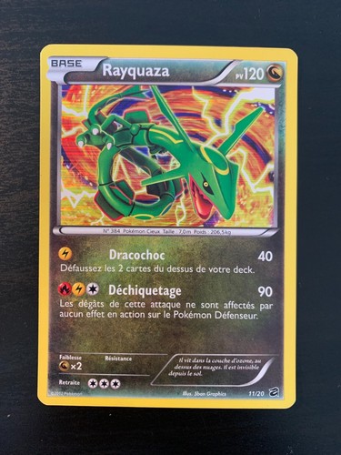 Carte pokémon rayquaza - carte, :