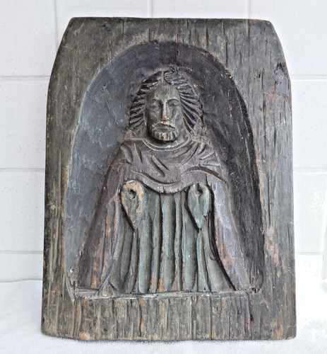 Ancien panneau bois - ancien,