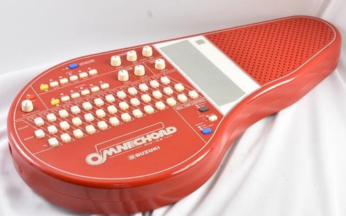 Suzuki omnichord 108 red - suzuki,