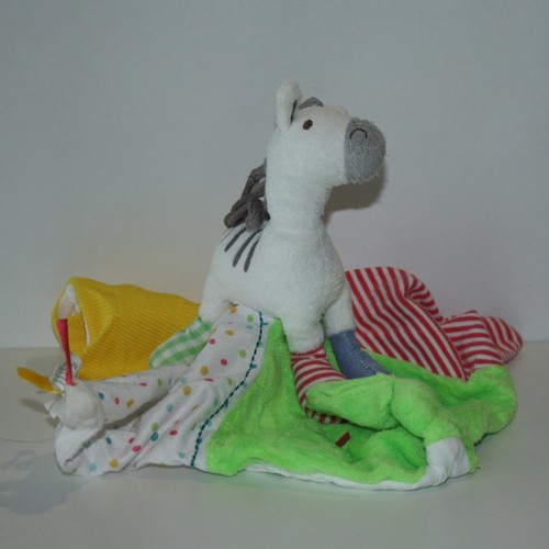 Doudou zèbre oxybul - zèbre,