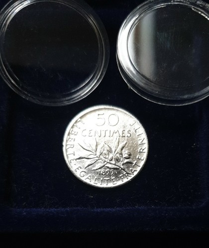 Centimes argent semeuse - ,