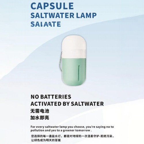 Lampe eau salée compacte - à,
