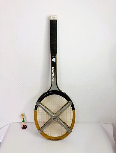 Raquette tennis bois - , vintage