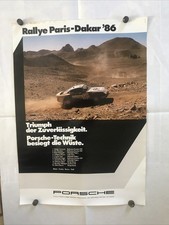 Poster Porsche 959 Paris Dakar