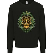 Sweat À Capuche Lion Cannabis