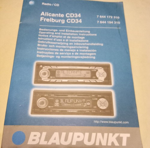 Blaupunkt car radio - blaupunkt,